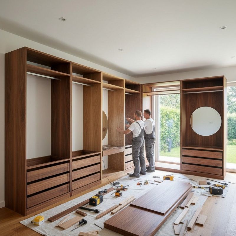 Builtin Cabinets Installation in Fairfax, VA