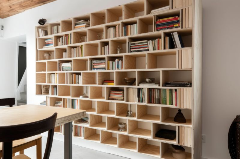 Custom Bookcase Installation in Winston Salem, NC