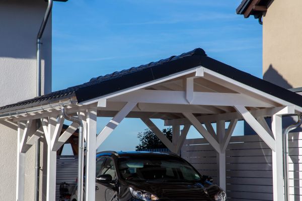 Wood Carport Construction